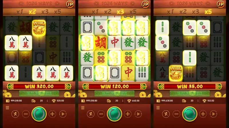 RSG麻將贏了遊戲畫面